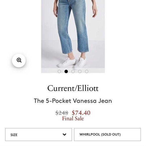 5 Pocket Vanessa Jean By Current/Elliot - Picture 11 of 15